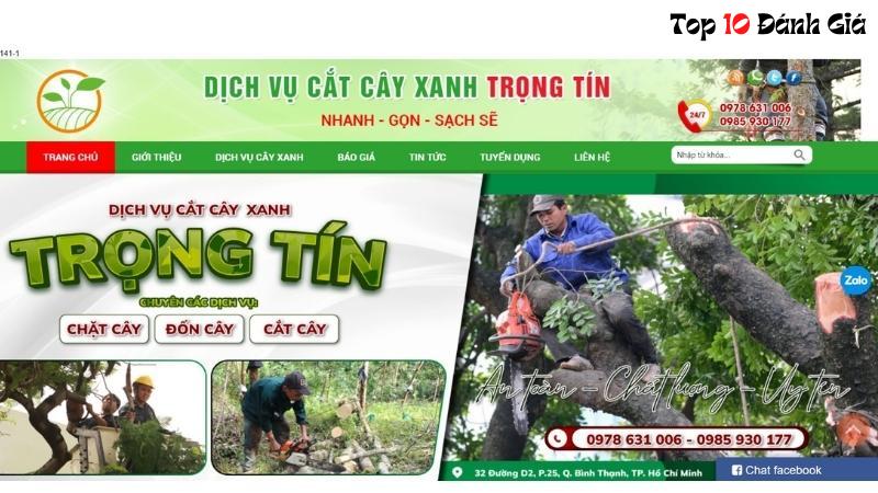 Trọng Tín - Dịch vụ cắt tỉa cây xanh uy tín tại TPHCM