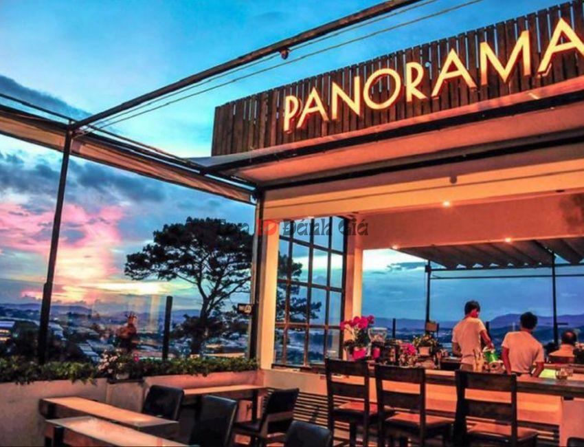 Quán Cafe Panorama Đà Lạt - Nơi ngắm kinh đô ánh sáng tại Đà Lạt