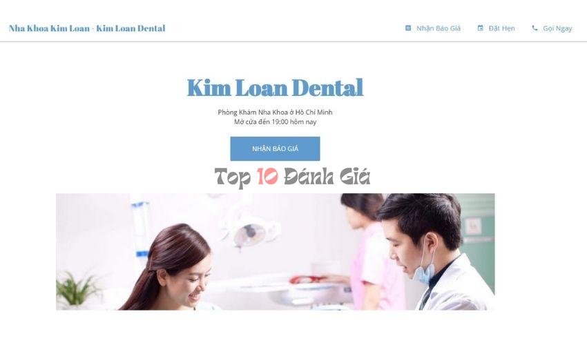 Kim Loan Dental – Nha Khoa Quận 4