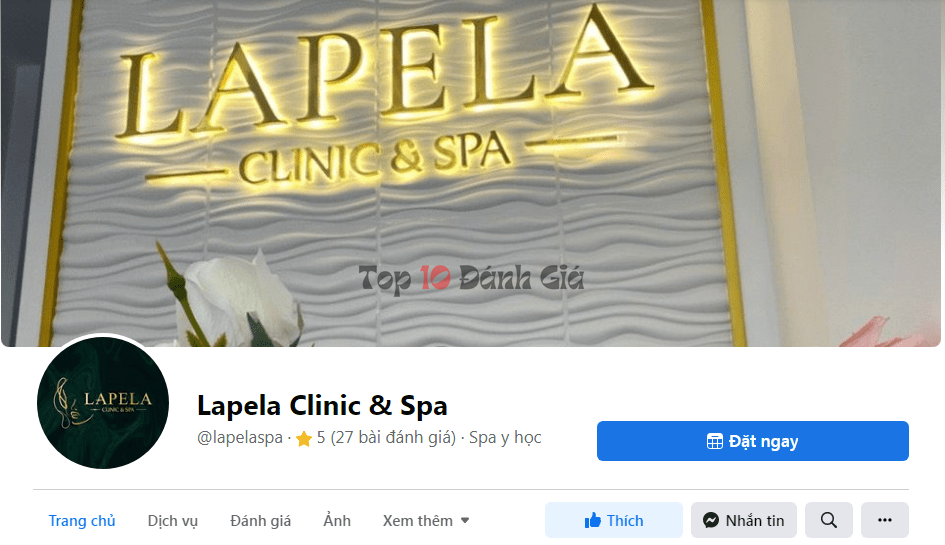 Lapeala Clinic & Spa trị mụn quận 3