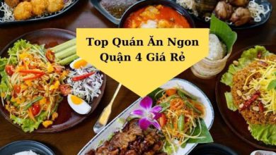 Quán Ăn Ngon Quận 4 Giá Rẻ