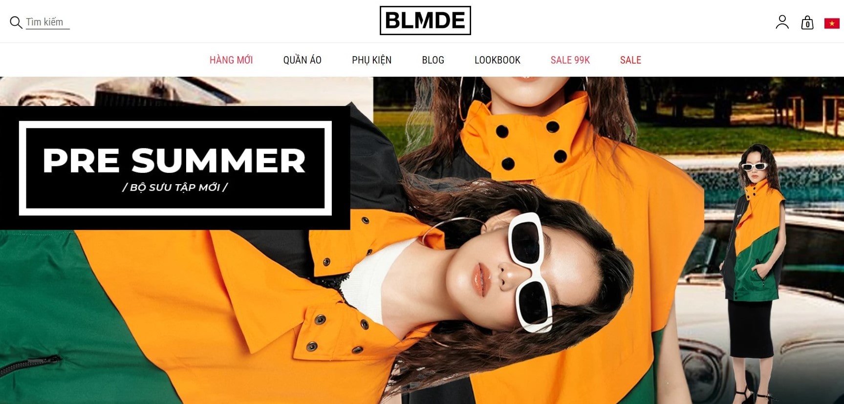 Website shop quần jean nữ Bloomode