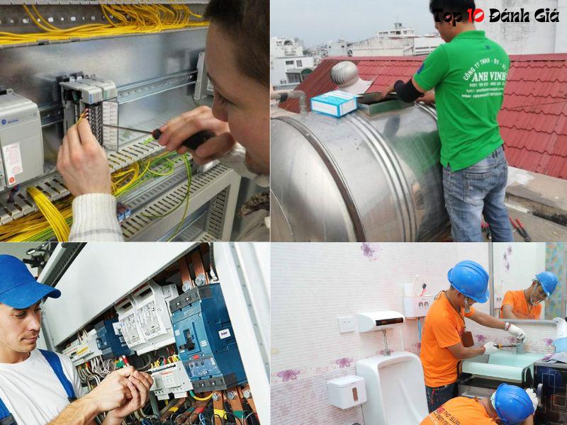 Top 10 dịch vụ sửa chữa điện nước tại TP. HCM